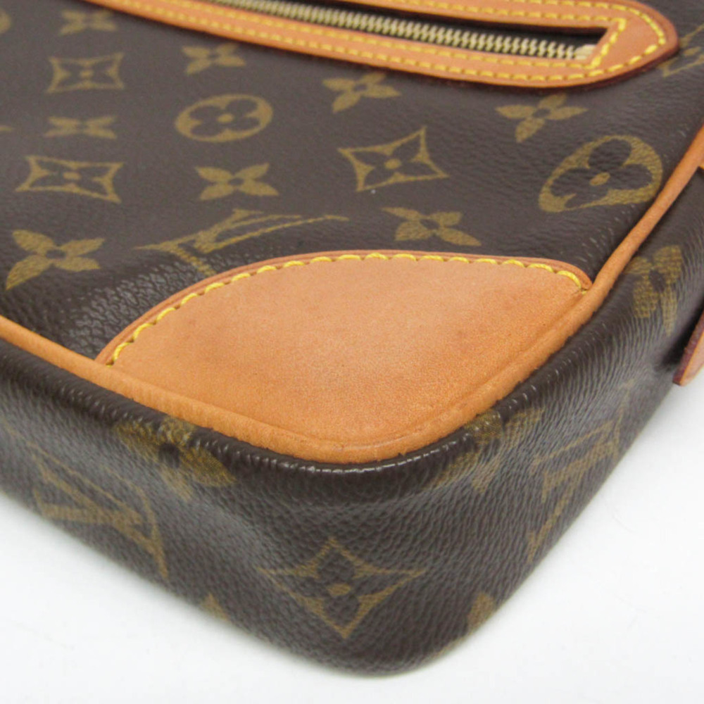 LOUIS VUITTON Brown Monogram Clutch Bag - Picture 4 of 11
